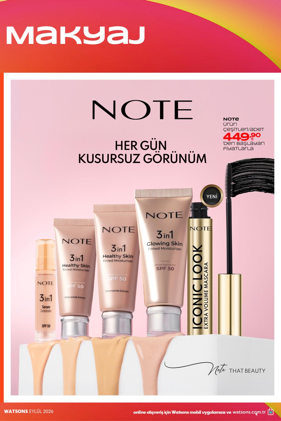 Watsons 1 Eylül 2026 aktüel katalog sayfa 12