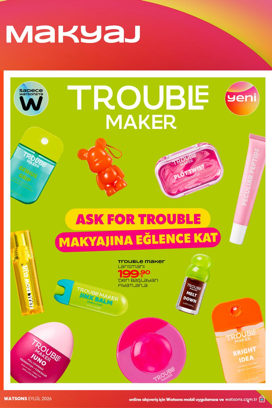 Watsons 1 Eylül 2026 aktüel katalog sayfa 20