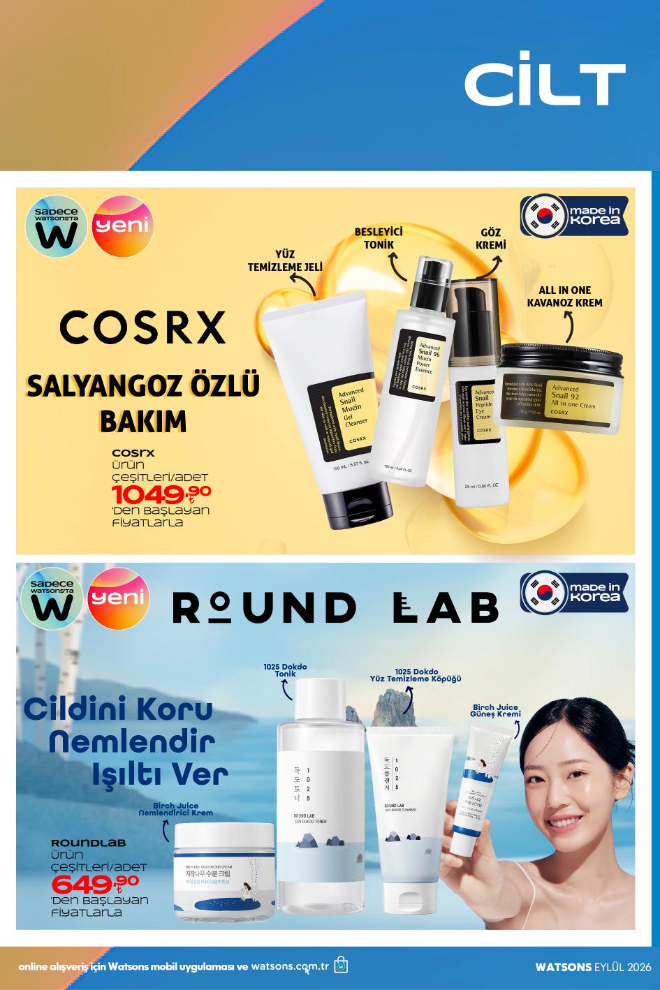 Watsons 1 Eylül 2026 aktüel katalog sayfa 21