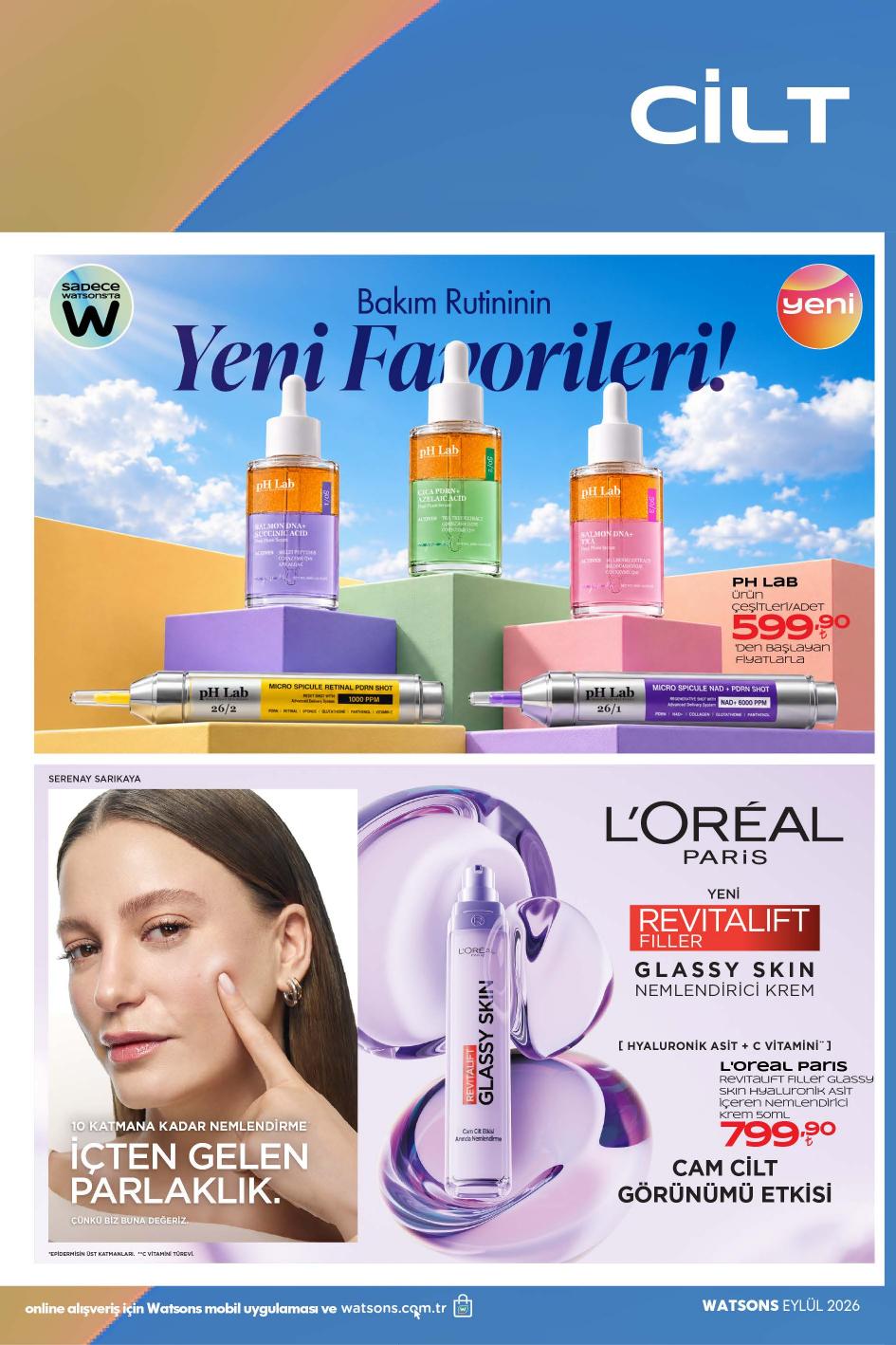 Watsons 1 Eylül 2026 aktüel katalog sayfa 25