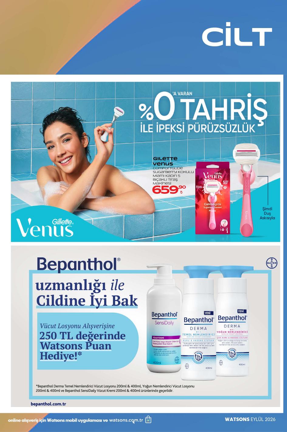 Watsons 1 Eylül 2026 aktüel katalog sayfa 27