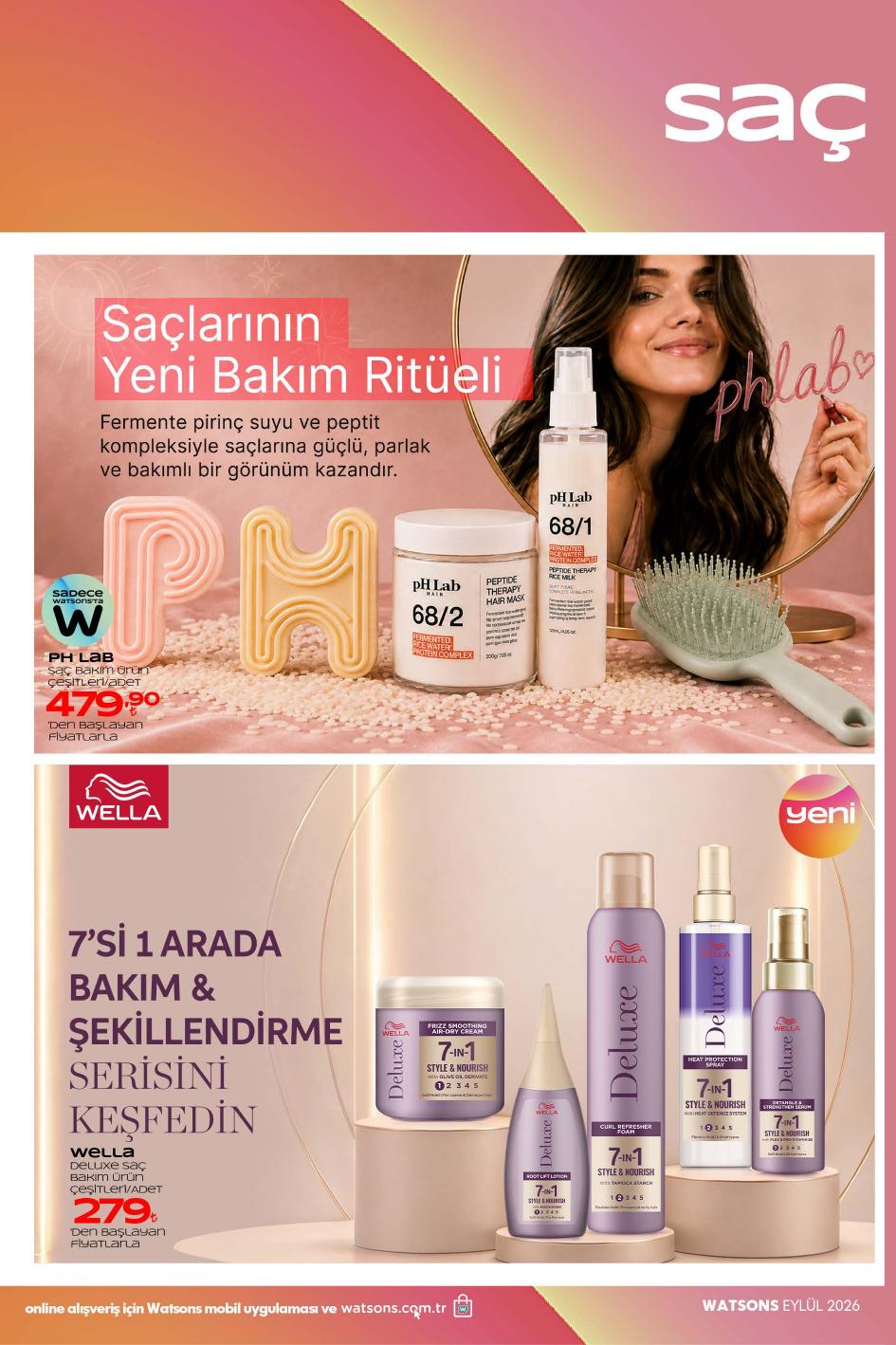 Watsons 1 Eylül 2026 aktüel katalog sayfa 33