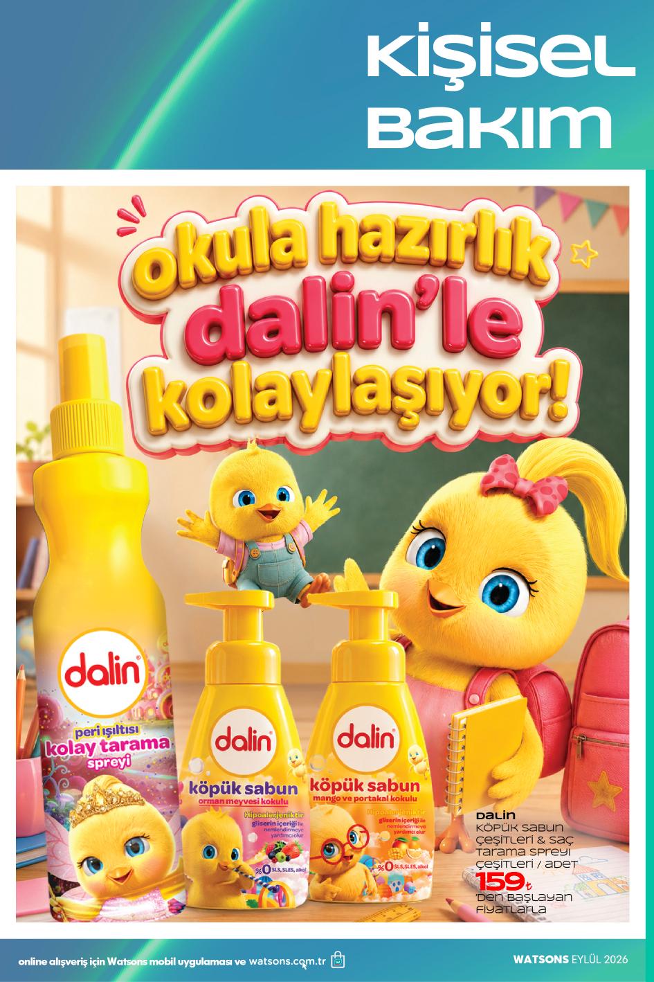 Watsons 1 Eylül 2026 aktüel katalog sayfa 41