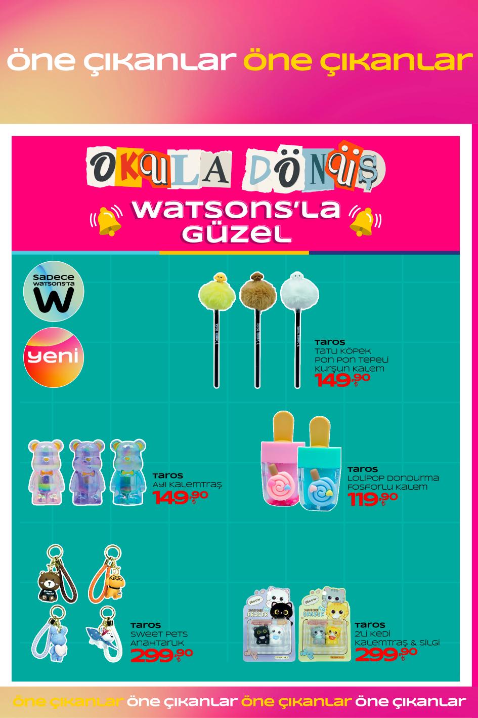 Watsons 1 Eylül 2026 aktüel katalog sayfa 43