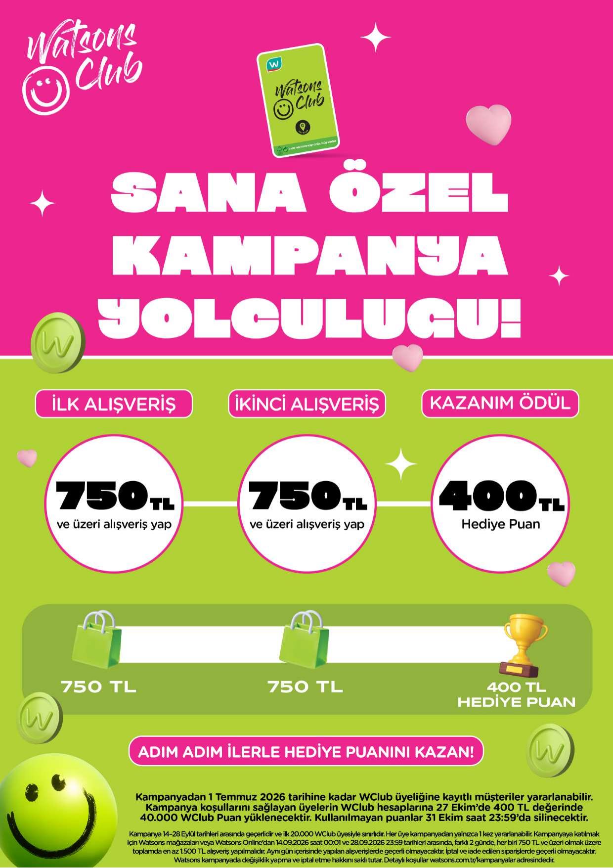 Watsons 1 Eylül 2026 aktüel katalog sayfa 48