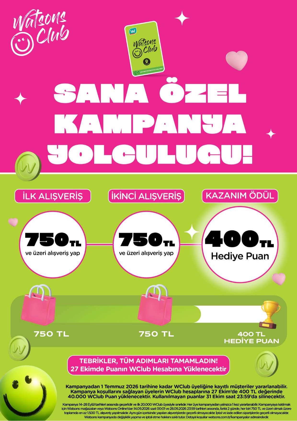 Watsons 1 Eylül 2026 aktüel katalog sayfa 51