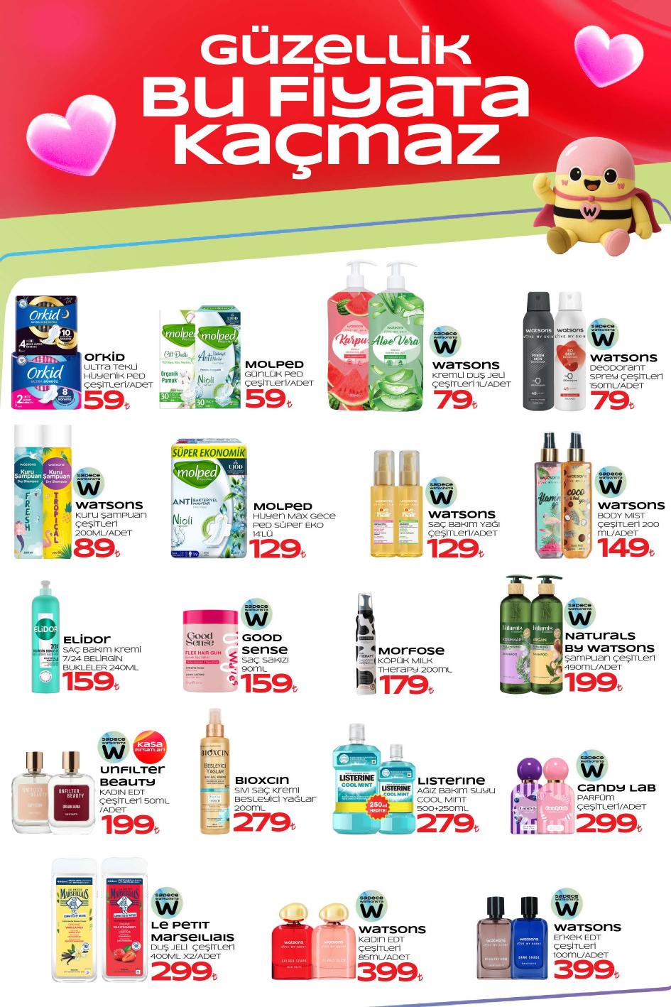 Watsons 1 Eylül 2026 aktüel katalog sayfa 9