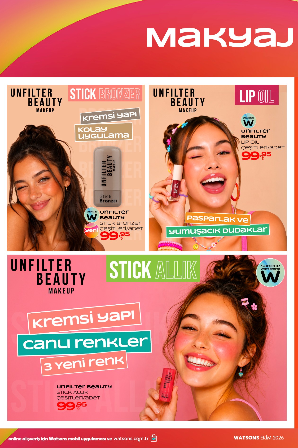 Watsons 7 Ekim 2026 aktüel katalog sayfa 16