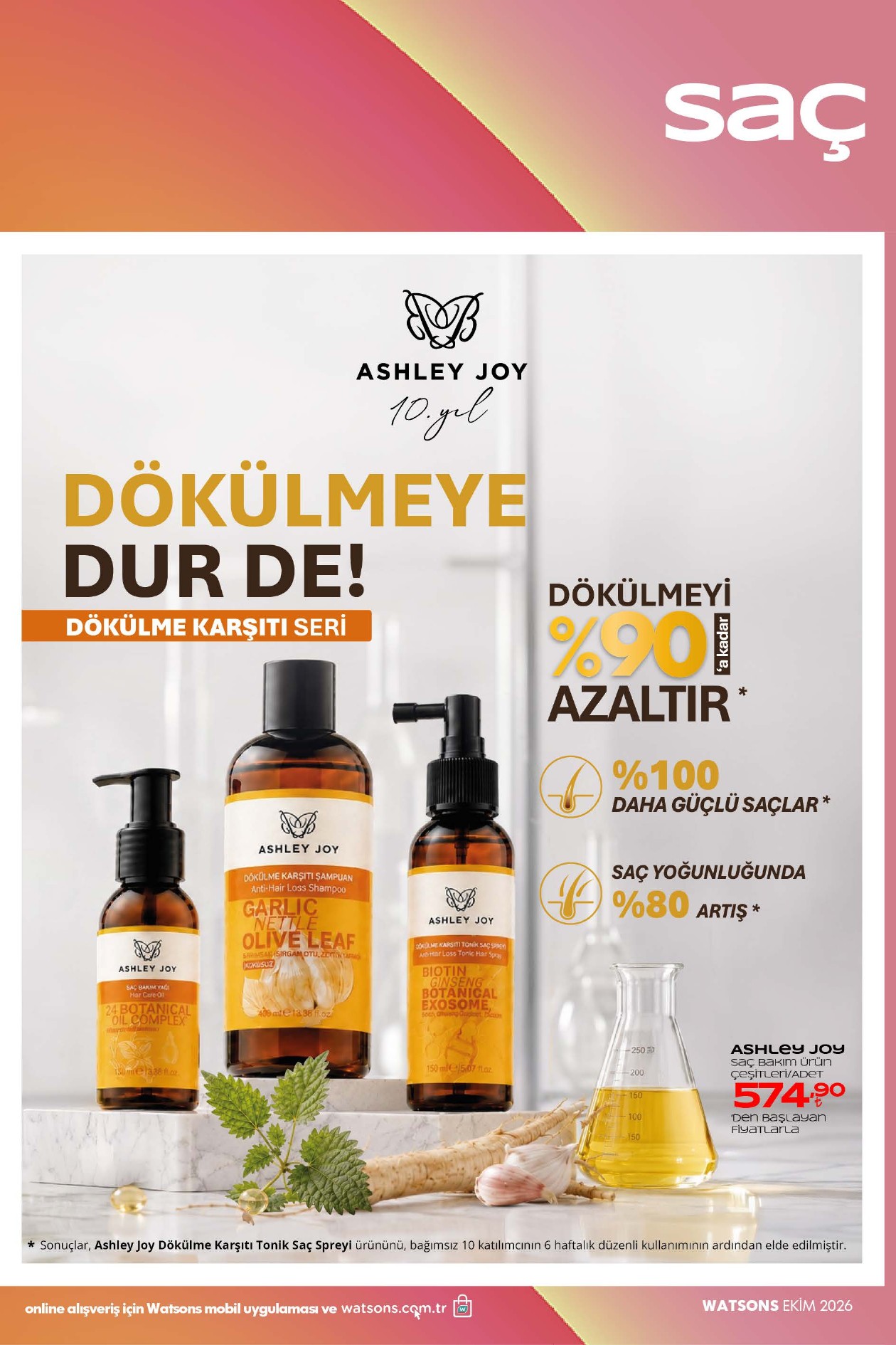 Watsons 7 Ekim 2026 aktüel katalog sayfa 40