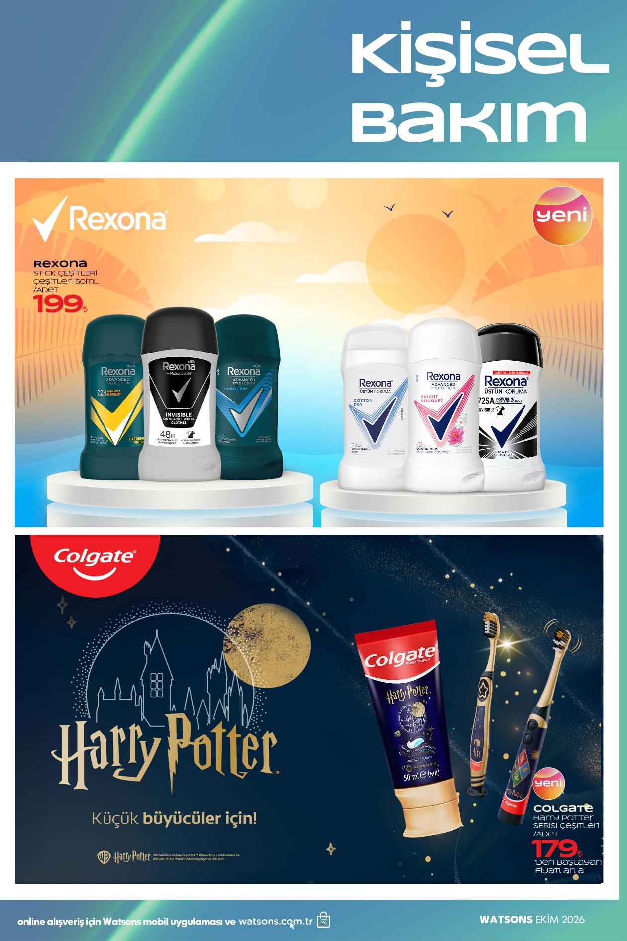 Watsons 7 Ekim 2026 aktüel katalog sayfa 44