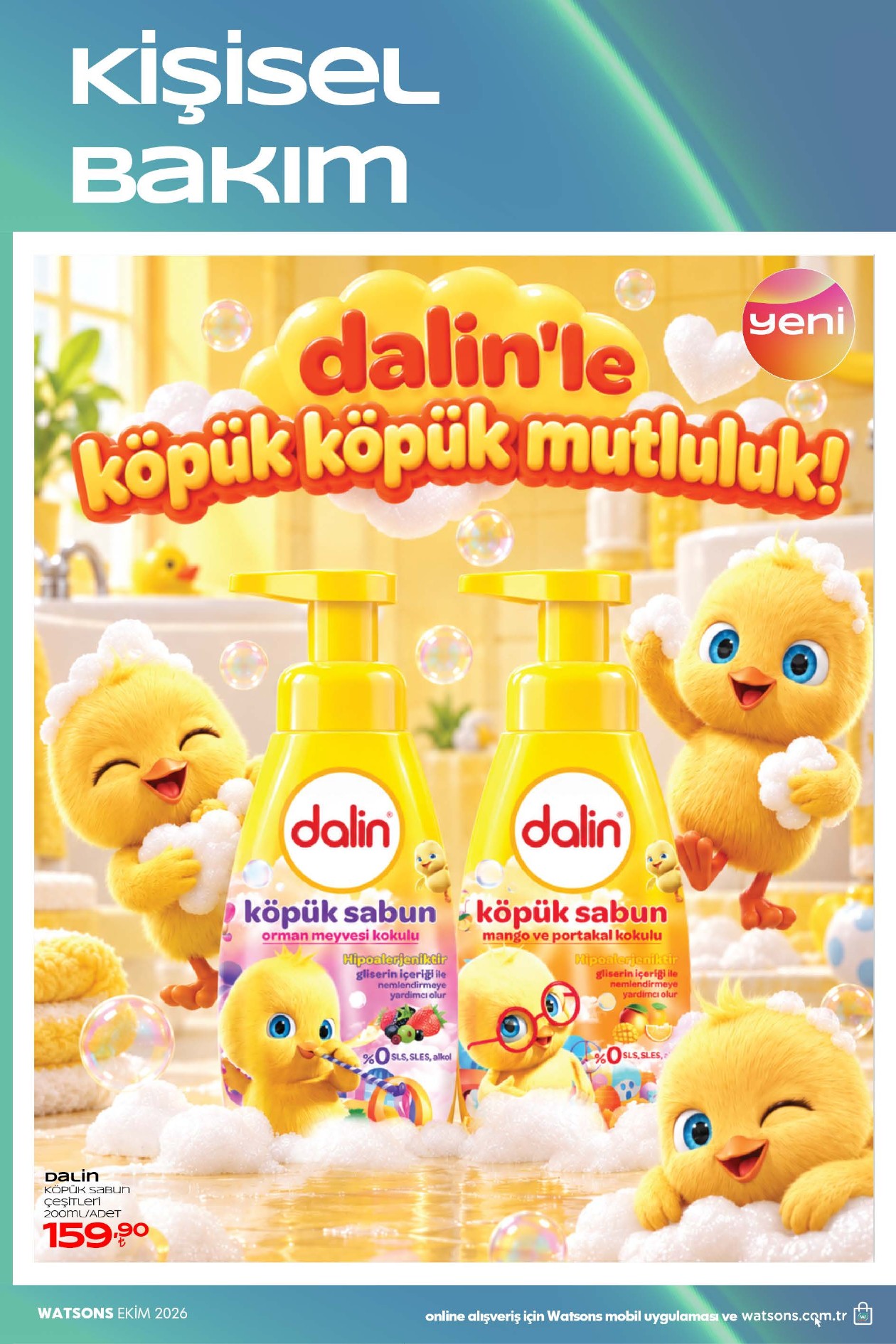 Watsons 7 Ekim 2026 aktüel katalog sayfa 45