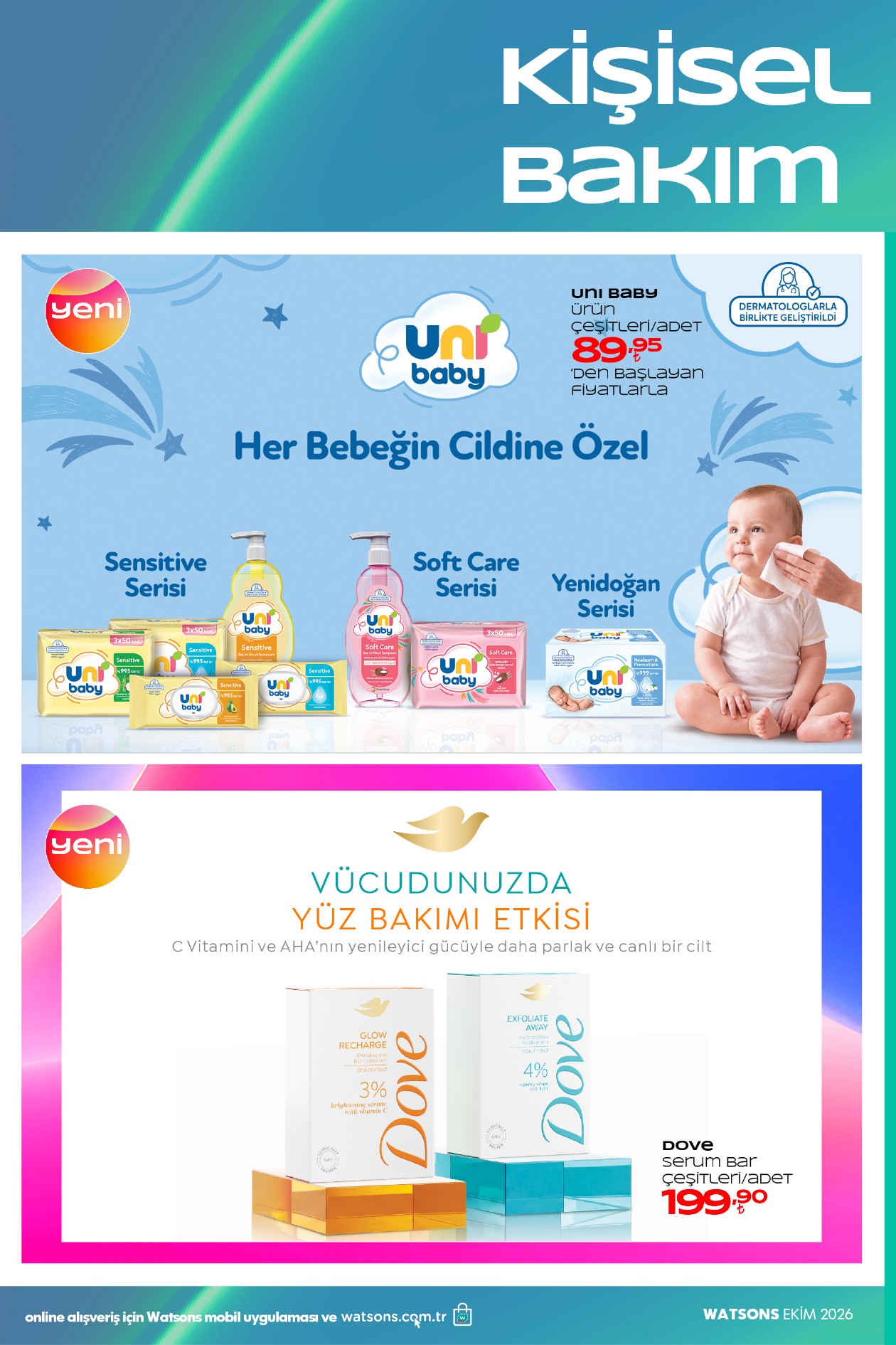 Watsons 7 Ekim 2026 aktüel katalog sayfa 46