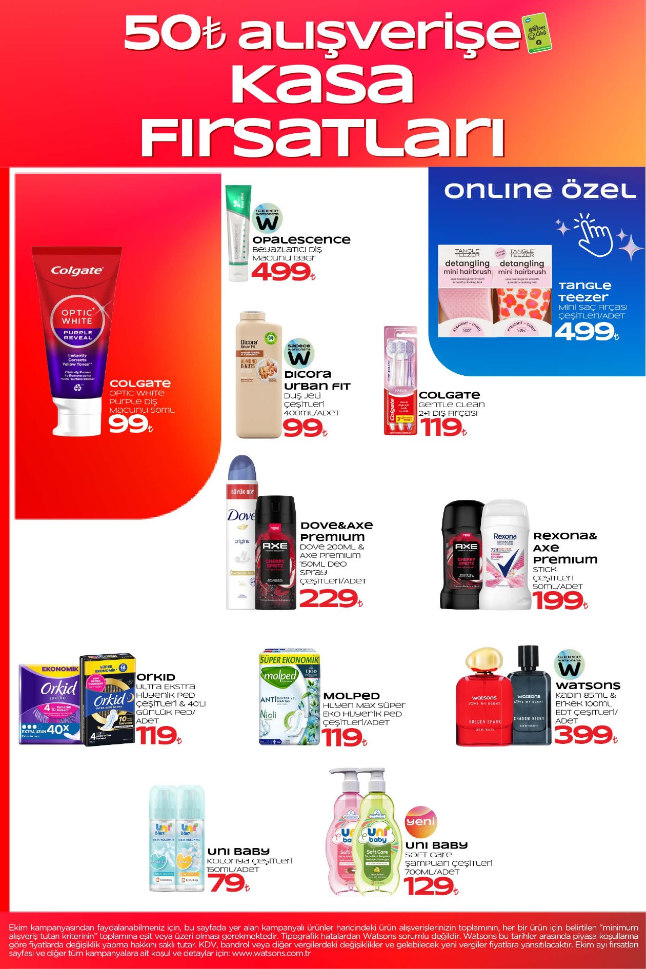 Watsons 7 Ekim 2026 aktüel katalog sayfa 9